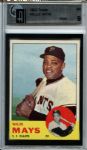1963 Topps 300 Willie Mays GAI MINT 9