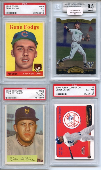 (20) Misc Graded Card Lot # 4
