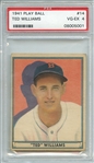 1941 PLAY BALL 14 TED WILLIAMS PSA VG-EX 4