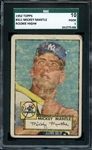 1952 TOPPS 311 MICKEY MANTLE SGC POOR 10 / 1