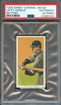 1909-11 T206 SWEET CAPORAL 350/30 LEFTY LEIFIELD BATTING PSA AUTHENTIC ALTERED